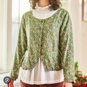 April Cornell - Multicolor Floral Print Blouse